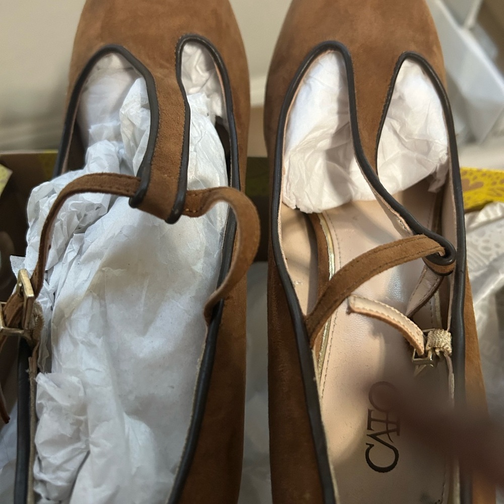 Cato Brown Flats Comfortable Loafers